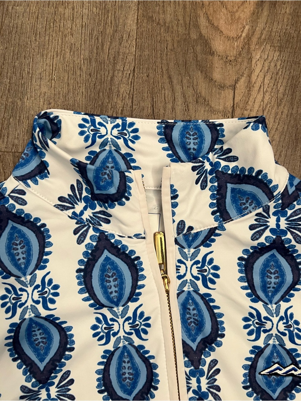 Cabana Life Women's San Sebastian Performacne Zip Top Size M - Picture 5 of 10